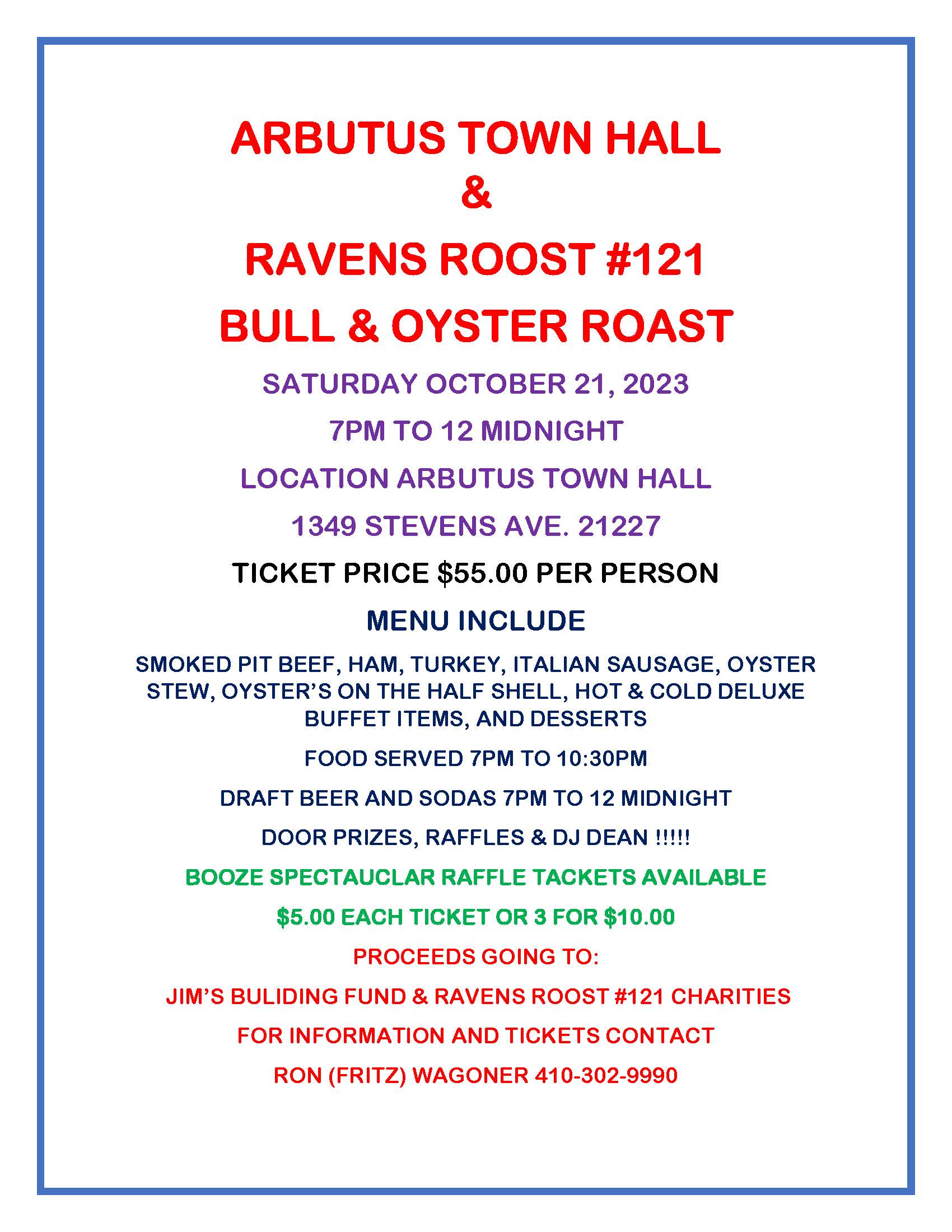 Roost Events - The Council of Baltimore Ravens Roosts